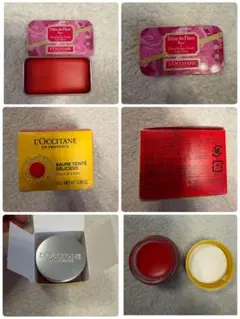 ロクシタン　デリシャス＆フルーティー リップバーム＆リップグロス