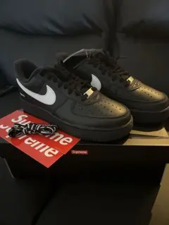 Supreme × Nike Air Force 1 Low ブラック26.5