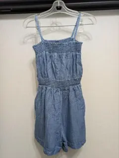 GAP キッズ デニム サロペット 140サイズオーバーオール