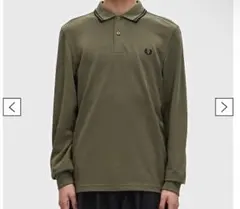 FREDPERRY フレッドペリー　ポロシャツ グリーン/ブラック　M3636