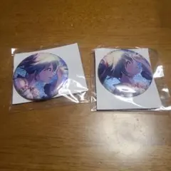 初音ミク　缶バッジ2点セット
