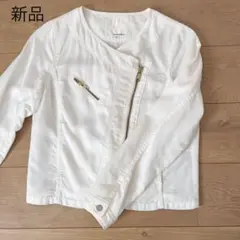 新品MARECHAL TERRE　マルシャルテル ノーカラージャケット　ブルゾン