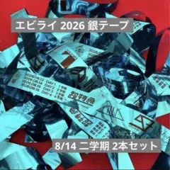 【美品】EBiDAN THE LIVE 2026 エビライ 銀テ 2本セット
