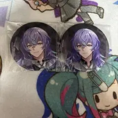 にじさんじ 星導ショウ 缶バッジ アニメイトカフェ