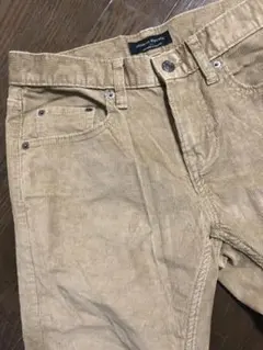 バナナリパブリック　コーデュロイ　デニム　ベージュ