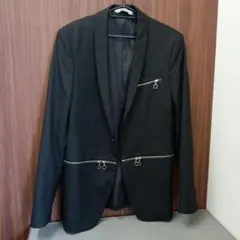 つ*ほ様 M0293 ZARA MAN zipデザイン テーラードジャケット サ