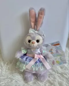 ダッフィー＆フレンズ20周年カラフルハピネス ステラルーぬいぐるみバッジ