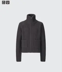 最終値下げ2024 UNIQLO U ラムブレンドジップアップジャケット