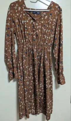 フレア ワンピース 花柄 ASKNOWAS PINKY