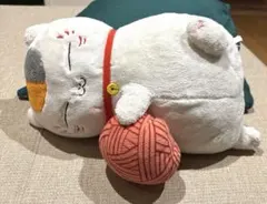 ニャンコ先生一番くじ　A賞ぬいぐるみ手毬付き 約30cm