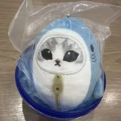 mofusand ねぶくろにゃんぬいぐるみ サメにゃん　モフサンド　カプセルトイのサムネイル