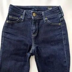 サムシング　スキニー　濃紺　デニムパンツ　24インチ　丈直し有り　美品のサムネイル