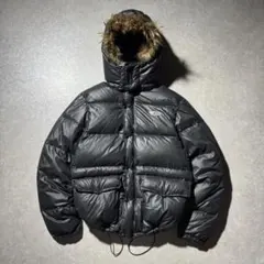 00s BEAR USA fur down y2k 短丈 平成 ギャル男