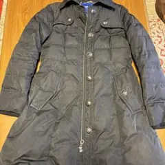 【気になったら交渉を！】バーバリー ブルーレーベル ブラックダウンジャケット