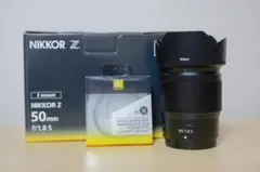 Nikon NIKKOR Z 50mm f/1.8 S フィルター付のサムネイル