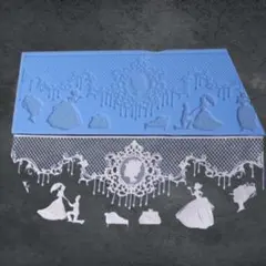 シリコンモールド レースマットプリンセス