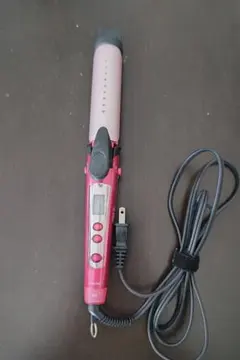 TESCOMデジタル温度表示 2wayヘアアイロン ピンク