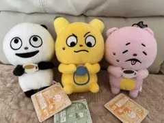 にしむらゆうじ作品　ぬいぐるみ　ピコちゃん　ぱんだ　コン