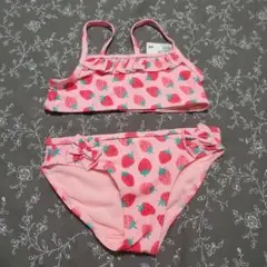 802☆H&M いちご　水着　90cm　2歳用