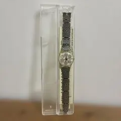 【年代物・新品】Swatch スウォッチ 腕時計 渦巻き柄
