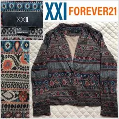XXI フォークロア ジャカード ジャケット