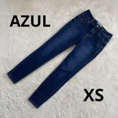 AZUL ダークブルー スキニーデニム