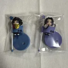 鬼滅の刃 ガチャ デコラpic フィギュア 冨岡義勇 胡蝶しのぶ