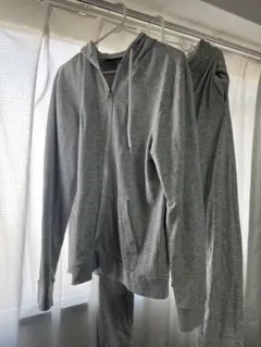 メンズ セットアップ グレー