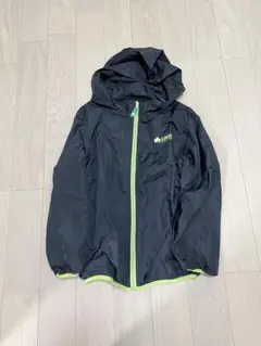 LOGOS フード付きジャケット 150cm 黒 ロゴス