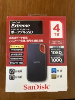 SanDisk Extreme Portable SSD 4TB