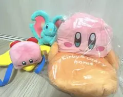 【お値下げ中】【新品】カービィ　チェア　リュック　エフィリンBIGぬいぐるみのサムネイル