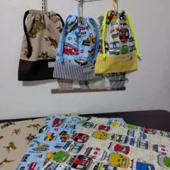 SAKI様 リクエスト専用ページ ランチョンマット巾着袋セット