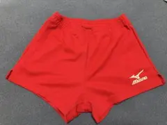 Mizuno 赤 バレーボール ショートパンツ
