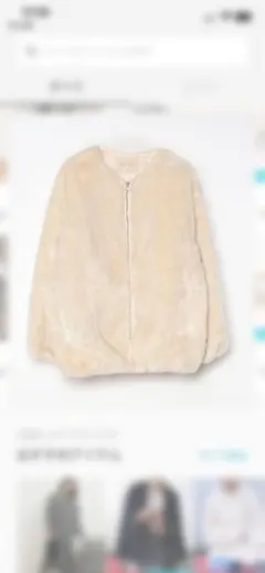 one after another NICE CLAUP ブルゾン