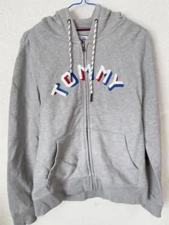 TOMMY HILFIGER Mサイズ グレー パーカー