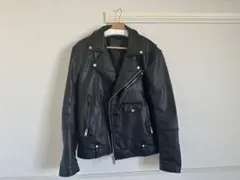 zara ダブルライダースジャケット