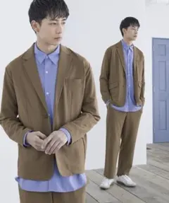 新品 Loungewear tokyo ジョーゼット ストレッチ セットアップ