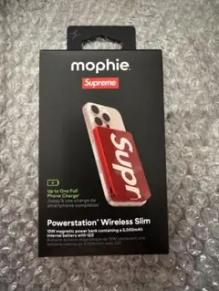 26SS Supreme Mophie Qi2 Powerstaion Red - メルカリ
