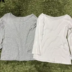 ユニクロ　長袖アンダーシャツ 2枚セット (100cm)