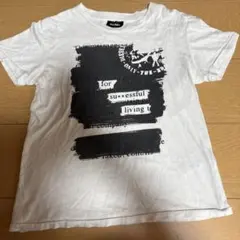 DIESELディーゼル白色半袖Tシャツ110120肩幅34身幅40着丈48cmのサムネイル