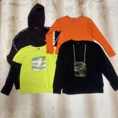 BABY DOLL 長袖カットソー　パーカー　GU トレーナー 150cm