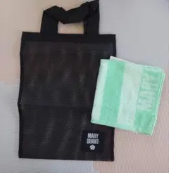 マリークワント　メッシュバッグとハンドタオル