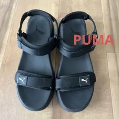 PUMA スポーツサンダル 黒のサムネイル