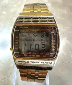 稼働　セイコー アトラス ワールドタイム アラーム デジタルウォッチ SEIKO 2026年最新】アトラス ワールドタイムの人気アイテム - メルカリ