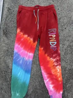 RIPNDIP タイダイ スウェットパンツ