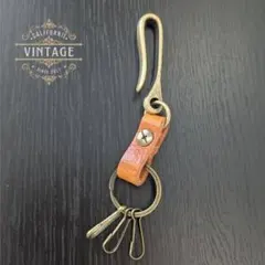 v カラビナ キーリング ヴィンテージ ストリート アメカジ 古着1310