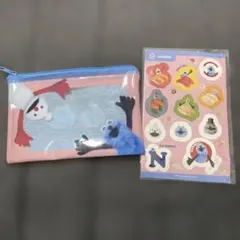 スンスンスシローポーチ＆ステッカーセット