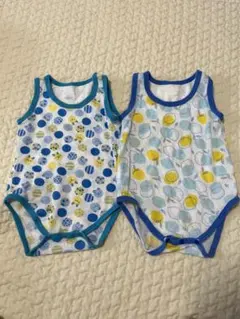 バースデイ　メッシュロンパース　70  肌着　2枚セット