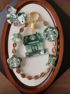 Starbucks スヌーピー コラボ キーホルダー チャームのサムネイル