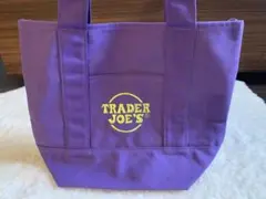 ⭐︎ハロウィン限定カラー⭐︎TRADER JOE'S パープル トートバッグ